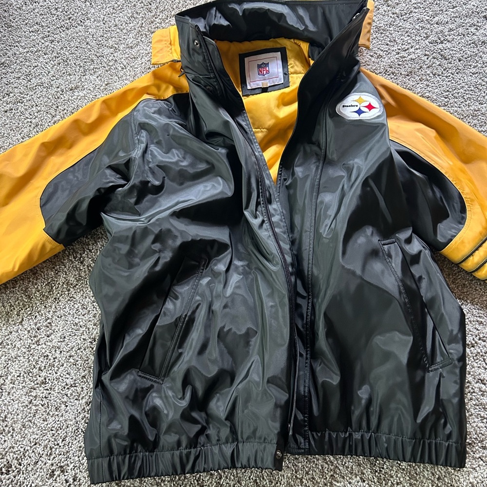 Black and Yellow Sports Jacket